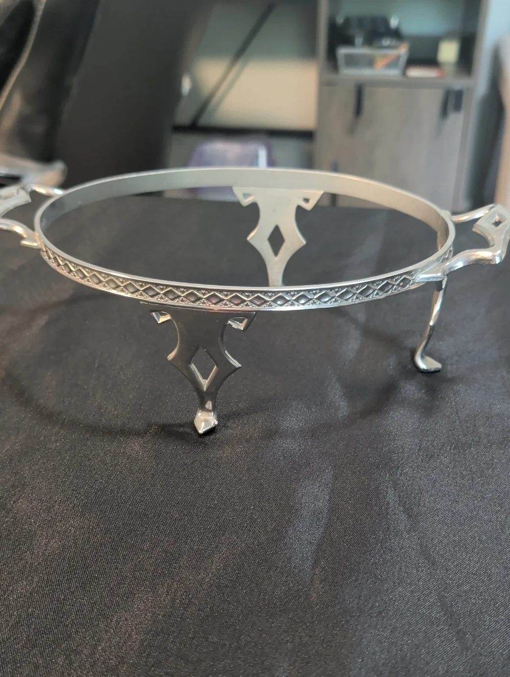Vintage Silver Plated Royal Rochester Chafing Dish Stand